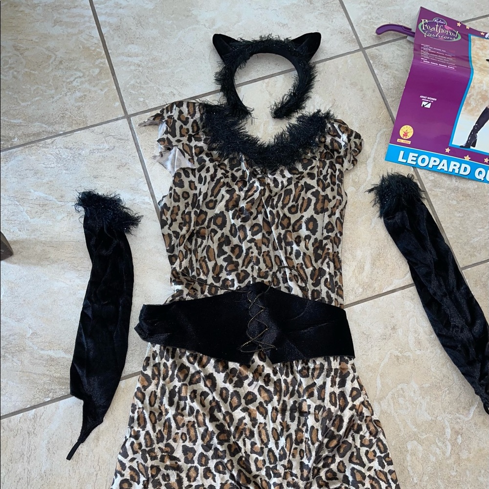 Leopard Queen Halloween Costume - Size 8/10
